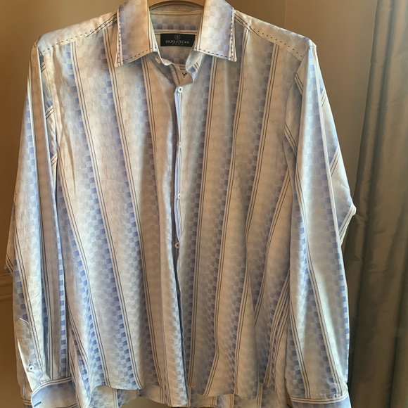 BUGATCHI BUTTON UP - Picture 1 of 3